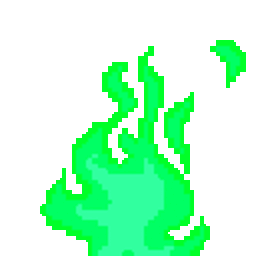 Green Fire — green emoji for Slack & Discord (Discord)