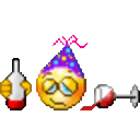 Drunk 7 — cartoon emoji for Slack & Discord