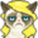 Grumpy Luda — cartoon emoji for Slack & Discord