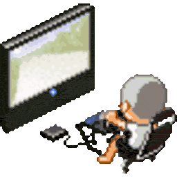 Video Gamer — cartoon emoji for Slack & Discord (Discord)
