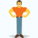Muscleman 2 — cartoon emoji for Slack & Discord