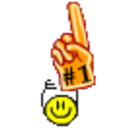 Number 1 — thumb-up emoji for Slack & Discord