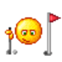 Mini Golf — cartoon emoji for Slack & Discord