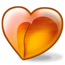 Peach Heart — heart emoji for Slack & Discord