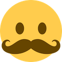 Mustache — emoji emoji for Slack & Discord
