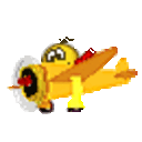 Flying Airplane — cartoon emoji for Slack & Discord