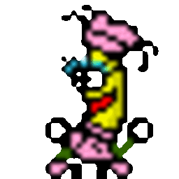 Bananadance Girl — cartoon emoji for Slack & Discord (Discord)
