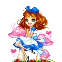 Alice In Wonderland 4 — cartoon emoji for Slack & Discord