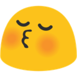 Blob Kissblush — cute emoji for Slack & Discord (Discord)