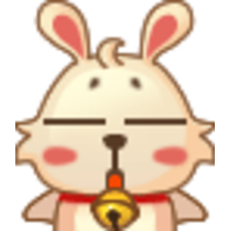 Bunny Tear — cartoon emoji for Slack & Discord (Discord)