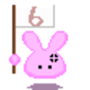6 Bunny — cartoon emoji for Slack & Discord