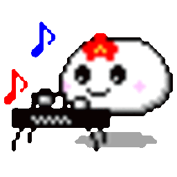 Kao Piano — cartoon emoji for Slack & Discord (Discord)