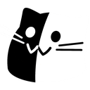 Meow Blackwhite — cat emoji for Slack & Discord