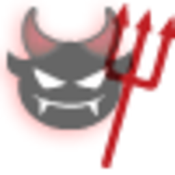 Fanged Devil — cartoon emoji for Slack & Discord (Discord)