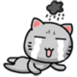 Grey Cat — cat emoji for Slack & Discord (Discord)