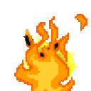 Flareon Fire — cartoon emoji for Slack & Discord