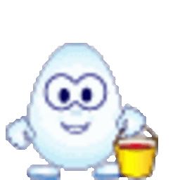Egg Redpaint — cartoon emoji for Slack & Discord (Discord)