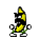 Bananadance Beard — cartoon emoji for Slack & Discord