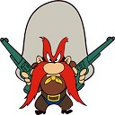 Yosemite Sam — cartoon emoji for Slack & Discord
