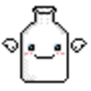 Flying Milk — bottle emoji for Slack & Discord