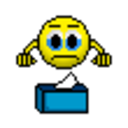 Tissue Cry — cartoon emoji for Slack & Discord