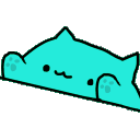 Hyper Party Cat — cute emoji for Slack & Discord