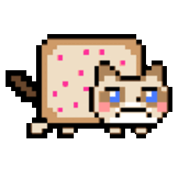 Nyancat Grumpy — cartoon emoji for Slack & Discord (Discord)