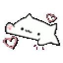 Bongo Heartcat — cat emoji for Slack & Discord