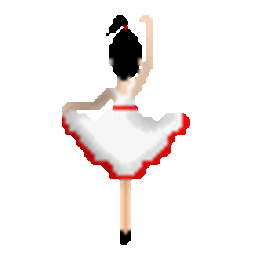 Ballerina — dance emoji for Slack & Discord (Discord)