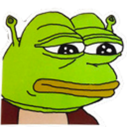 Pepe Shrek — cartoon emoji for Slack & Discord (Discord)