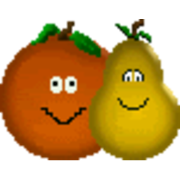 Orange Pear — cartoon emoji for Slack & Discord (Discord)