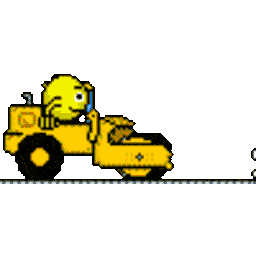 Bananadance Tractor — cartoon emoji for Slack & Discord (Discord)