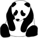 Sad Panda 2 — cartoon emoji for Slack & Discord