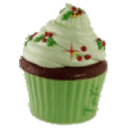 Christmas Cupcake — cute emoji for Slack & Discord
