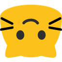 Meow Upsidedown2 — cat emoji for Slack & Discord