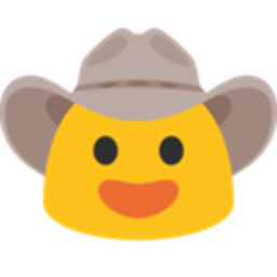 Cowboy Blob — cute emoji for Slack & Discord (Discord)