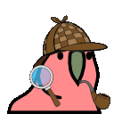 Sherlock Holmes Parrot — parrot emoji for Slack & Discord