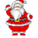 Santa Dance — cartoon emoji for Slack & Discord
