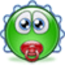 Pacifier 3 — cartoon emoji for Slack & Discord