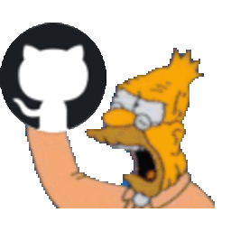 Old Man Yells At Github — cartoon emoji for Slack & Discord (Discord)