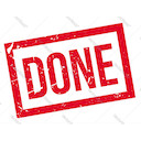 Done 2 — stamp emoji for Slack & Discord