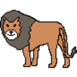 Lion 4 — cartoon emoji for Slack & Discord (Discord)