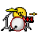 Rimshot Drums — music emoji for Slack & Discord
