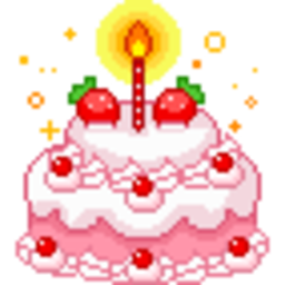 Strawberry Cake 3 — dessert emoji for Slack & Discord (Discord)