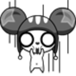 Mouse Falling — cartoon emoji for Slack & Discord (Discord)