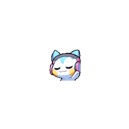 Neko Headphonesjam — cat emoji for Slack & Discord (Discord)