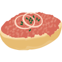 Mettbroetchen — food emoji for Slack & Discord