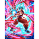 Super Saiyan Blue — cartoon emoji for Slack & Discord