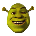 Shrek Transparent — cartoon emoji for Slack & Discord