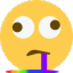 Rainbow Drool — emoji emoji for Slack & Discord (Discord)